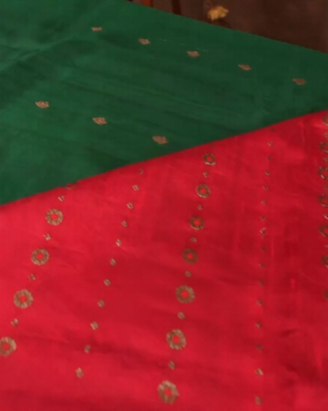 Borderless Raw Silk Saree