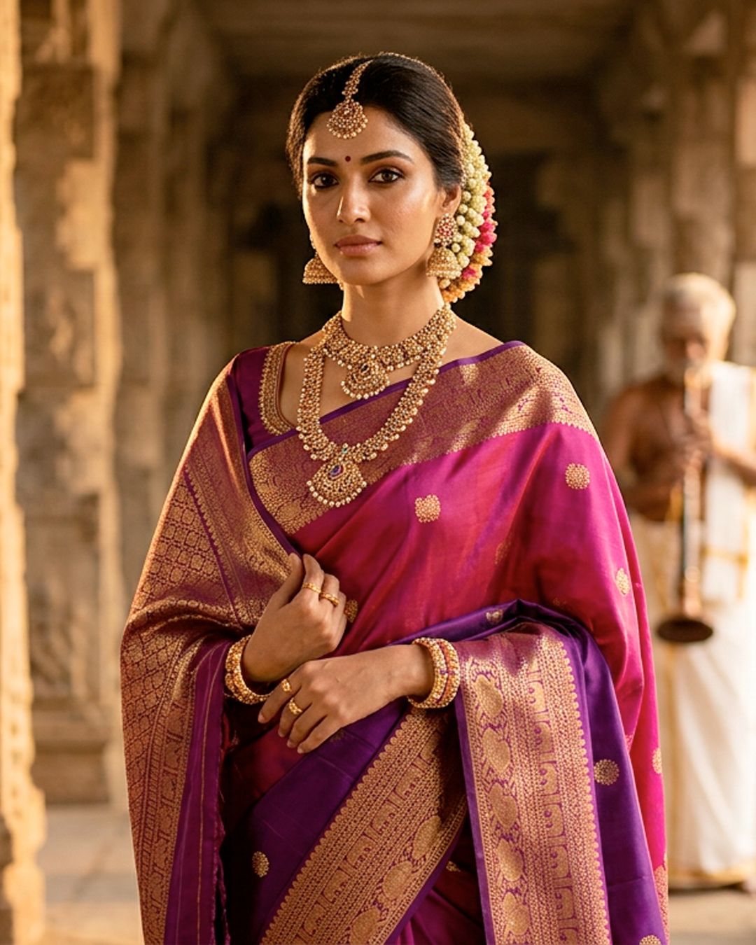 Diva Bridal Silk Saree