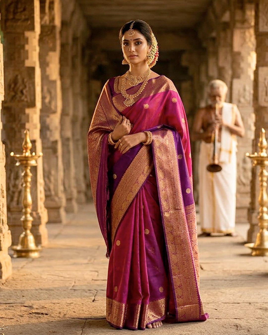 Diva Bridal Silk Saree