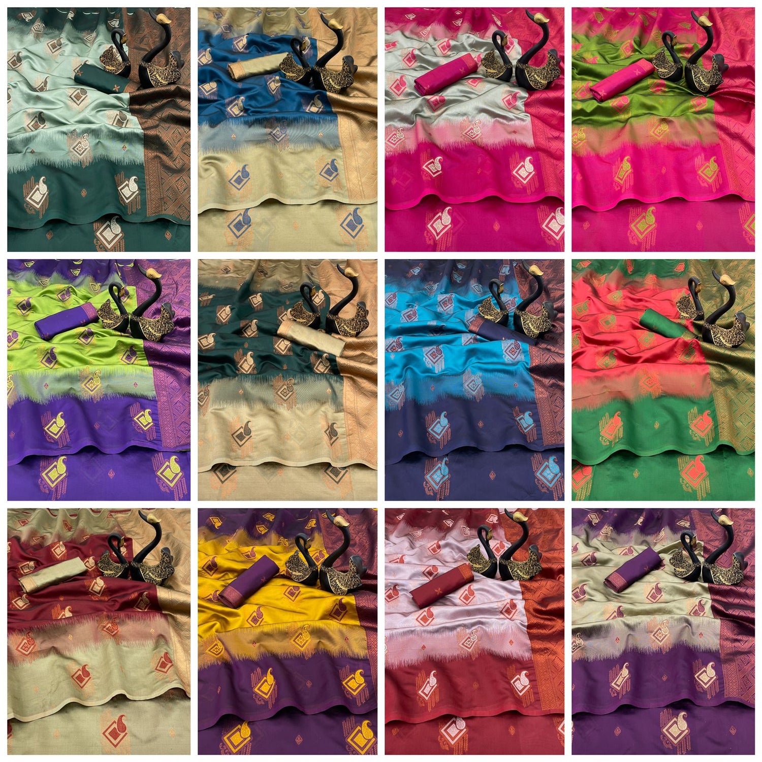 Premium Kuber Pattu Silk Saree for Wedding &amp; Party Wear