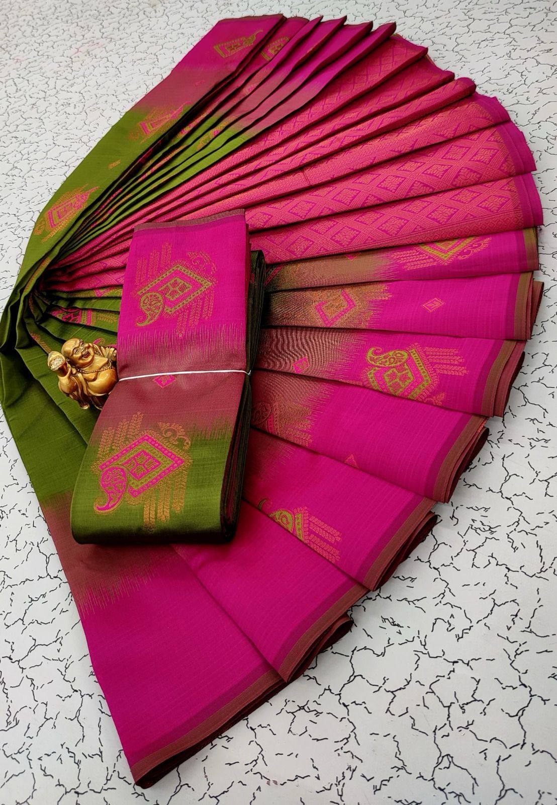 Premium Kuber Pattu Silk Saree for Wedding &amp; Party Wear