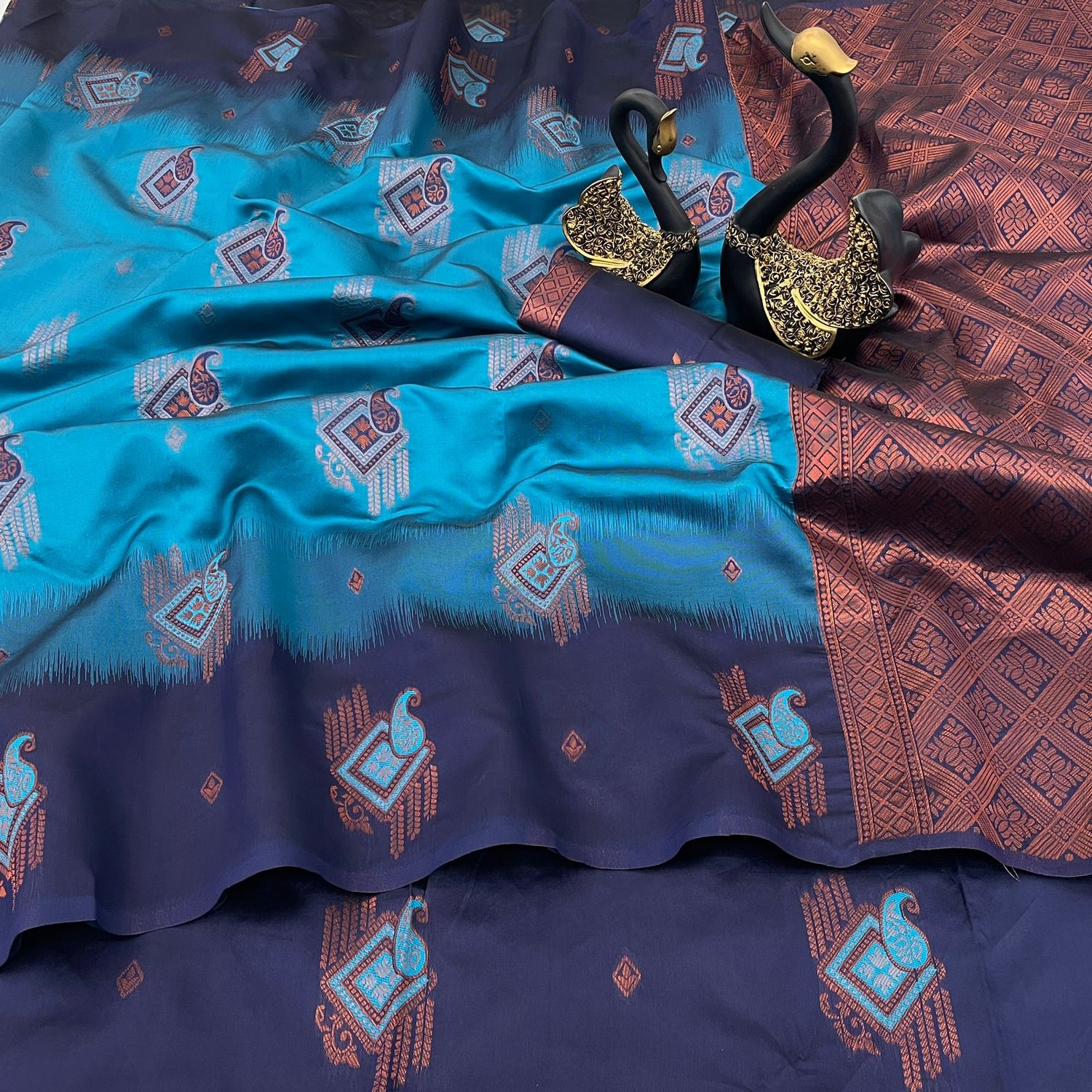 Premium Kuber Pattu Silk Saree for Wedding &amp; Party Wear
