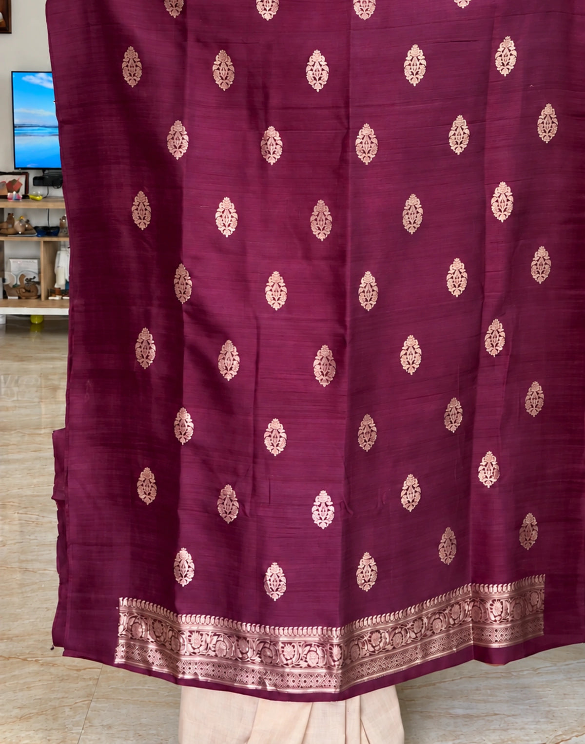 Madhura Weave Zari Suit Set