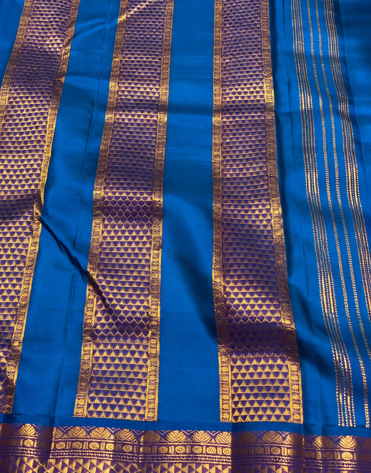 Multi Madras Silk Saree