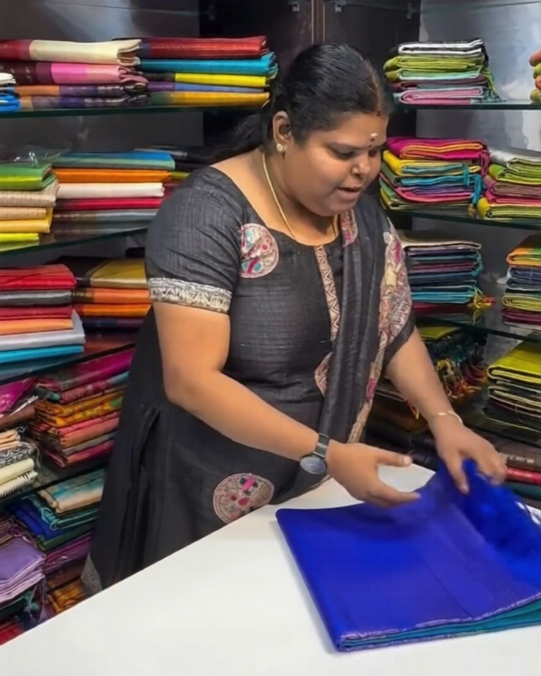 Peacock Royal Silk Saree
