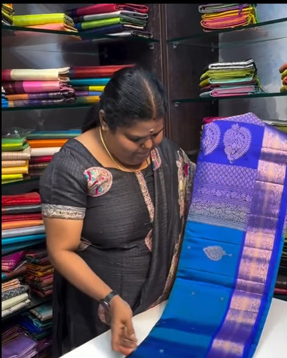 Peacock Royal Silk Saree