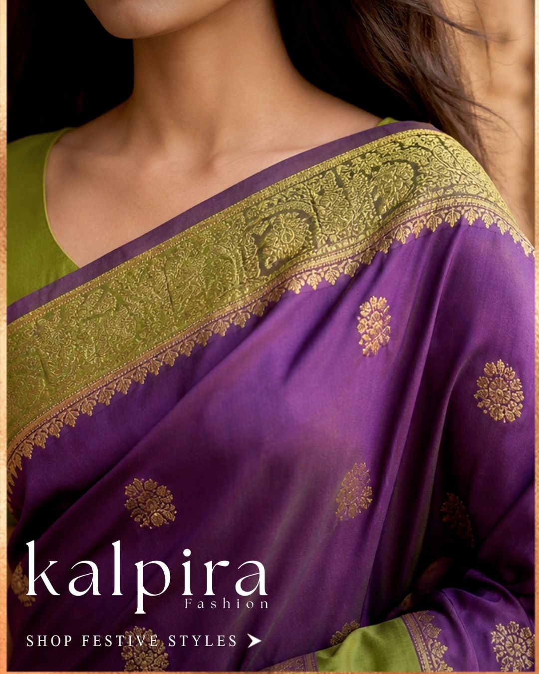 Vibrant Parrot Weave Saree