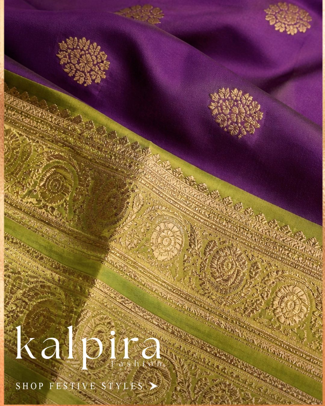 Vibrant Parrot Weave Saree