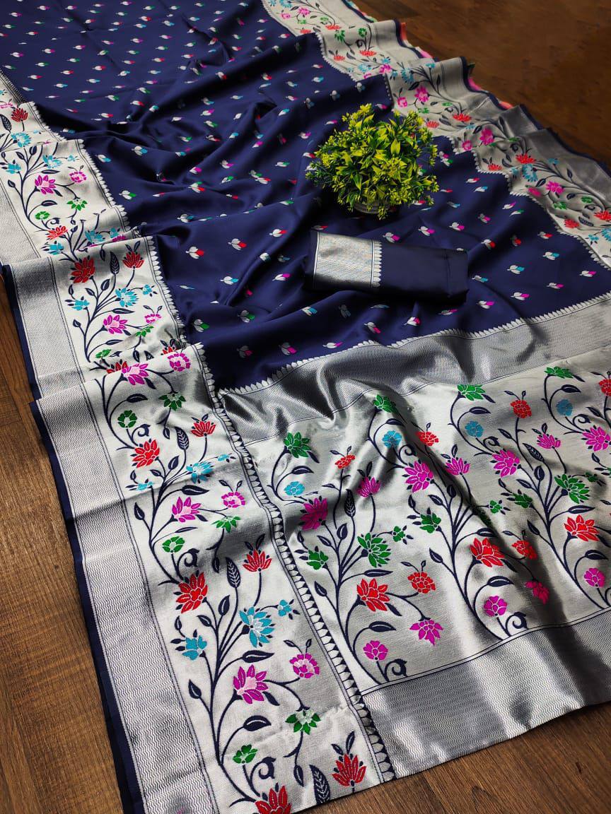 New Launch Paithani Silk Wedding Saree – Rich &amp; Elegant