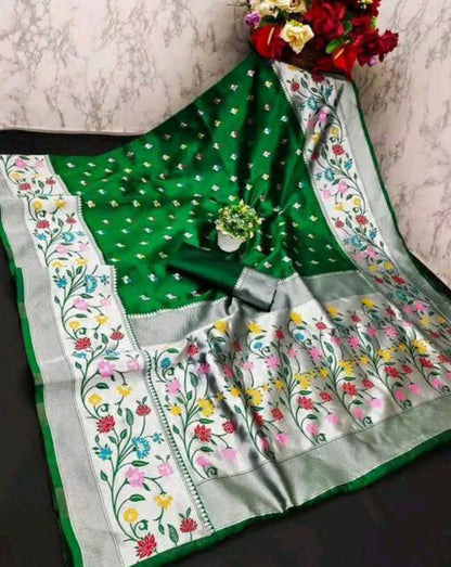 New Launch Paithani Silk Wedding Saree – Rich &amp; Elegant