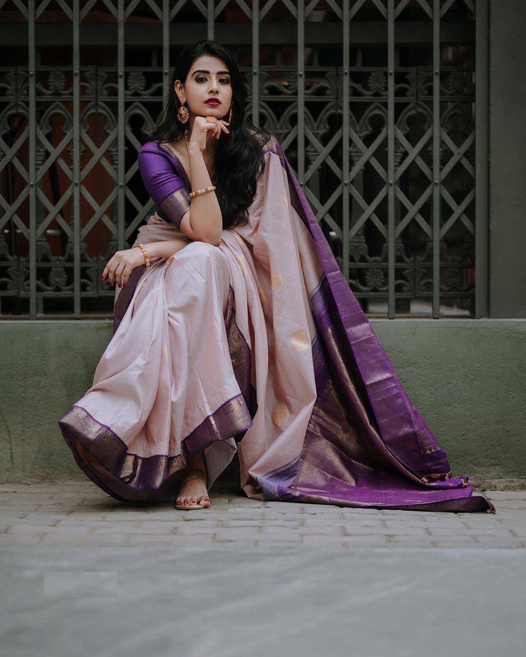 Budget Friendly Organic Banarasi Lichi Silk Wedding Saree