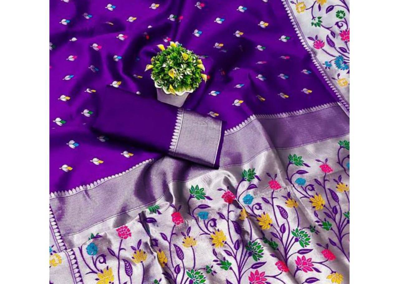 New Launch Paithani Silk Wedding Saree – Rich &amp; Elegant